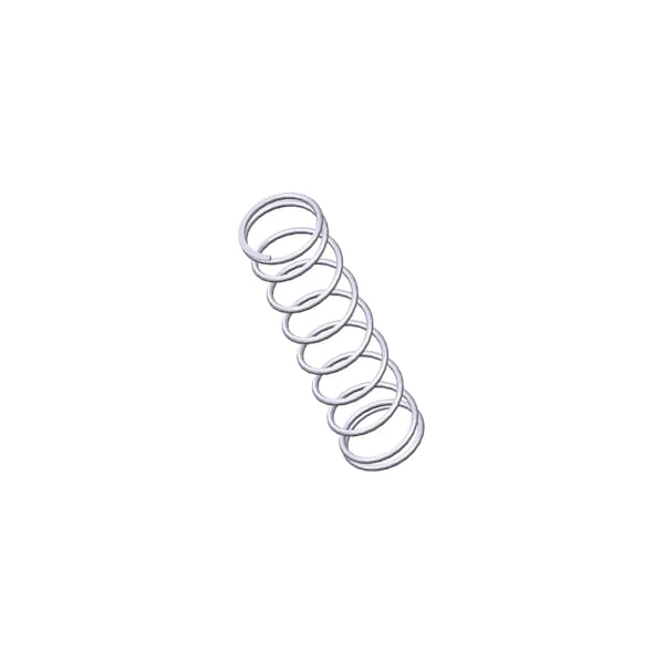 Approved Vendor Compression Spring, O= .938, L= 3.63, W= .072 R G209963219 - main